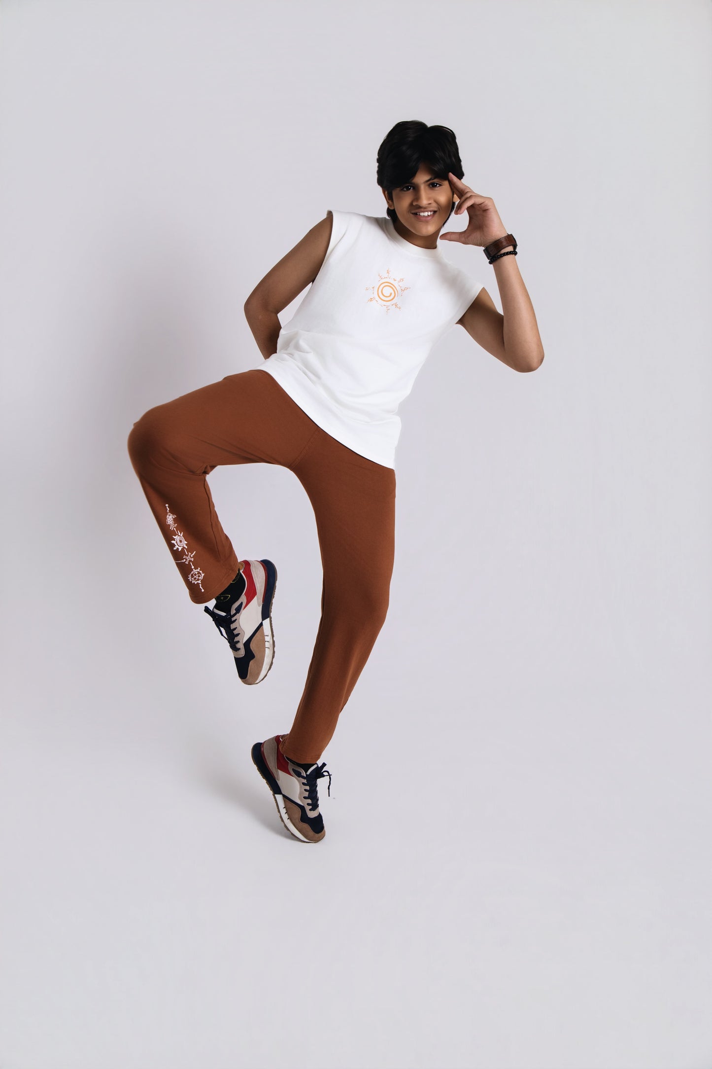 ENERGY CODE STRAIGHT FIT JOGGERS
