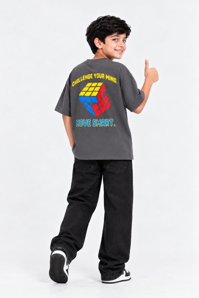 PUZZLE MODE OVERSIZED T-SHIRT