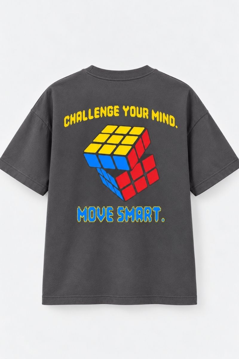 PUZZLE MODE OVERSIZED T-SHIRT