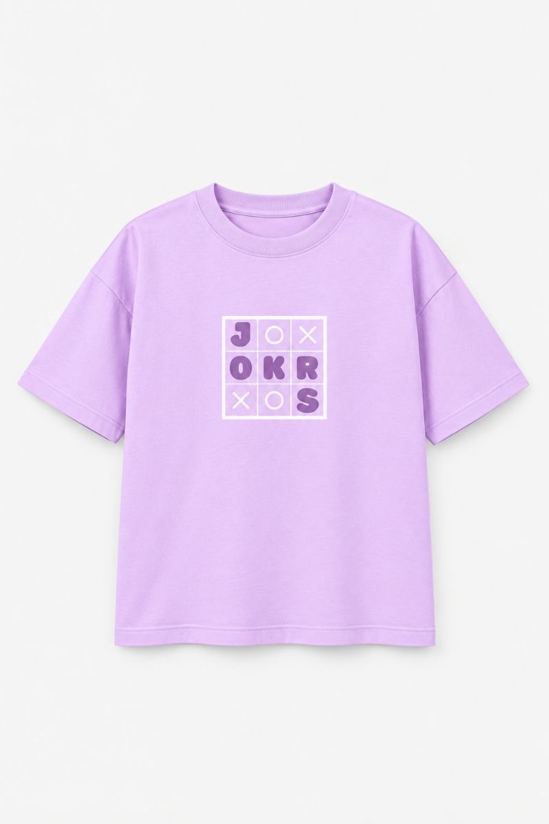 THINK OUTSIDE THE BOX OVERSIZED T-SHIRT