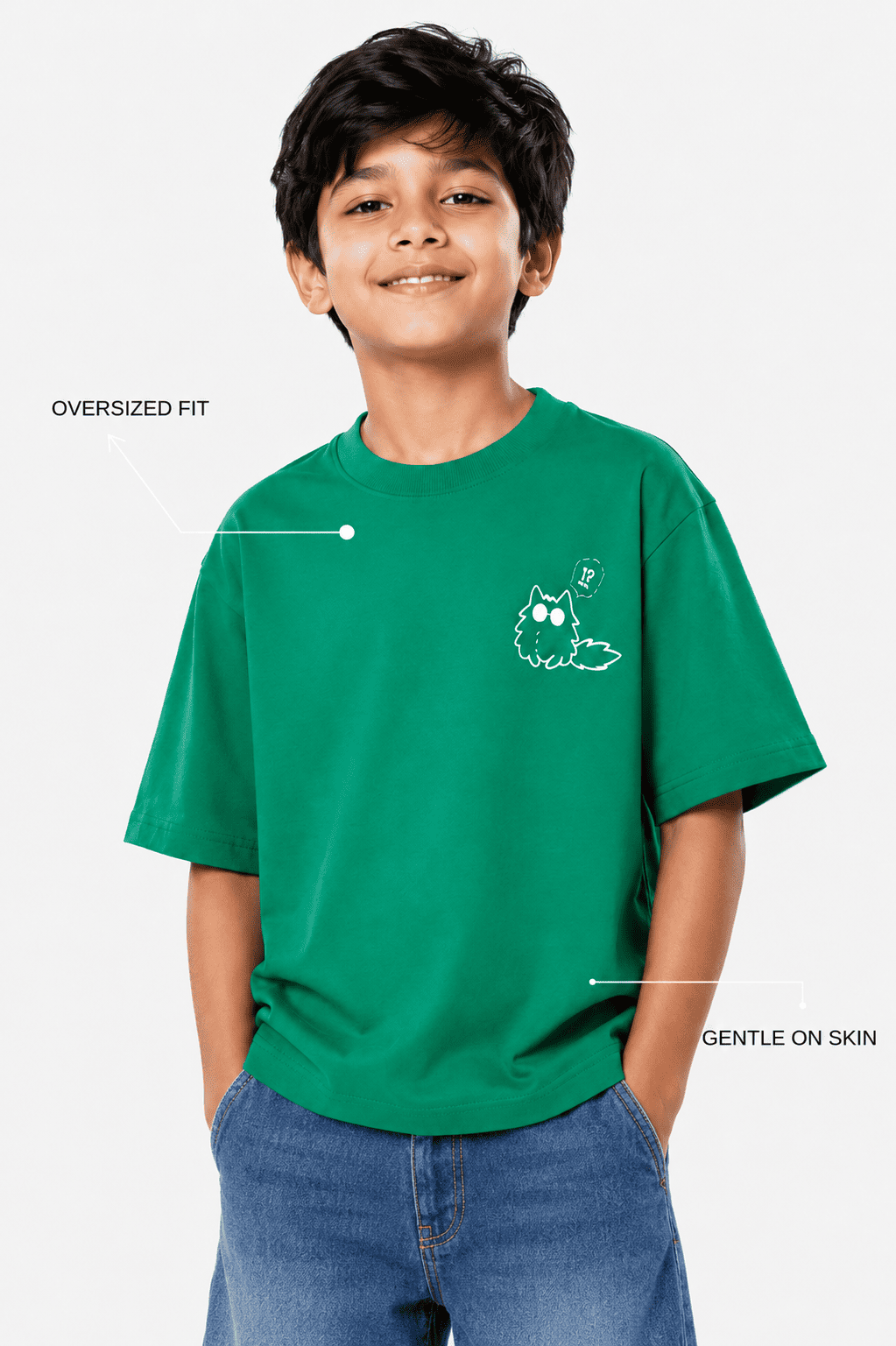 LIMITLESS MODE OVERSIZED T-SHIRT