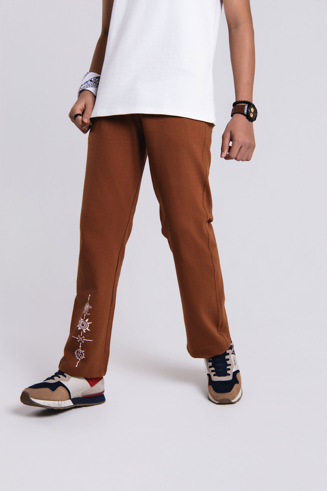 ENERGY CODE STRAIGHT FIT JOGGERS